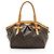 Borsa Tivoli GM in tela Monogram Louis Vuitton Marrone - vista 3