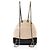 Zaino Gabrielle Small in pelle di vitello invecchiata Chanel Marrone Beige - vista 3
