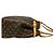 Bolso tote de cuero Monogram Batignolles Vertical de Louis Vuitton Metálico Bronce - vista 7