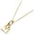 Collier Motif Birkin Hermès en Or K18 Métal Doré Métallisé