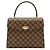 Borsa Louis Vuitton Damier Malletier Marrone