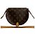 Sac à épaule en cuir Monogram Tambourin de Louis Vuitton Marron - vue 2