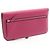 Hermès Cartera bifold larga Dogon de cuero Hermes Rosa - vista 5