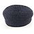 Hermès Cappello Raffia CrudeDeSel CanoeH GALATEE 57 Blu - vista 4