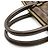 Porte-Documenti Voyage Damier di Louis Vuitton Marrone - vista 4
