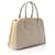 Borsa a mano piramidale incorniciata Saffiano di Prada Grigio  - vista 2