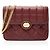 Borsa a spalla piccola in pelle di vitello Gucci Deco Rosso