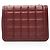 Borsa a spalla piccola in pelle di vitello Gucci Deco Rosso - vista 3
