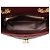 Borsa a spalla piccola in pelle di vitello Gucci Deco Rosso - vista 7
