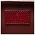 Borsa a spalla piccola in pelle di vitello Gucci Deco Rosso - vista 8