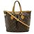 Louis Vuitton Monogram Palermo PM Tote Bag Braun