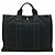 Herbag MM Canvas Tote Bag von Hermès Schwarz