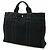 Hermès Canvas Deauville MM Tote Bag Schwarz - Ansicht 2