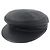 Cappello in pelle di cervo Hermès Nero