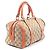 Borsa a mano in pelle GG Canvas di Gucci Marrone Beige - vista 2