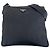 Bolsa mensageiro em nylon tessuto com logo triangular Prada Preto