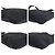 Bolsa mensageiro em nylon tessuto com logo triangular Prada Preto - vista 4