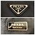Bolsa mensageiro em nylon tessuto com logo triangular Prada Preto - vista 6