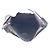 Bolsa mensageiro em nylon tessuto com logo triangular Prada Preto - vista 8