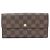 Louis Vuitton Portefeuille Sarah Damier Wallet Brown