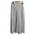 Autre Marque Falda acampanada con dobladillo plisado FRAY I.D Castaño Gris