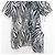 Autre Marque UNITED TOKYO Zebra Shirt Black White - view 6