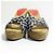 Sandali con zeppa Espadrille Christian Louboutin Nero Bianco Beige - vista 2