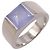 Anello Cartier Tank con Calcedonio