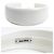 Fascia per capelli in pelle lucida Miu Miu Bianco - vista 3