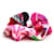 Hermès HERMES Scrunchie in Seta Claudia Rosa Multicolore  - vista 3