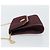Borsa a spalla con catena Christian Dior in nylon bordeaux oro Auth SW1858 D'oro Bordò - vista 5
