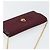 Borsa a spalla con catena Christian Dior in nylon bordeaux oro Auth SW1858 D'oro Bordò - vista 6