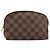 LOUIS VUITTON Pochette Cosmetica PM Damier Ebene N47516 Auth LV 159687