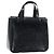 Borsa a Mano GUCCI Smalto Nero Argento 000 1013 0504 Auth ep12446