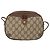 Borsa Sherry Line GG Supreme Web di GUCCI in PVC beige e oro 89 02 066 Auth 156436 D'oro - vista 2