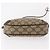 Borsa Sherry Line GG Supreme Web di GUCCI in PVC beige e oro 89 02 066 Auth 156436 D'oro - vista 9