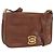 Borsa a Spalla in Pelle Sherry Line di GUCCI Vecchio GUCCI Oro Marrone Auth 153770 D'oro