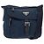 Borsa a Spalla PRADA in Nylon Blu Navy Argento Auth ki6224