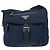 Borsa a Spalla PRADA in Nylon Blu Navy Argento Auth ki6224 - vista 13