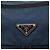 Borsa a Spalla PRADA in Nylon Blu Navy Argento Auth ki6224 - vista 17