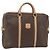 Céline Borsa da lavoro in tela Macadam CELINE in pelle PVC marrone e oro Auth mr1694 D'oro