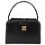 Céline Borsa a mano CELINE in pelle nera e oro Auth ki6217 Nero D'oro - vista 13