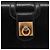 Céline Borsa a mano CELINE in pelle nera e oro Auth ki6217 Nero D'oro - vista 18