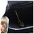 Céline Borsa a mano CELINE in pelle nera e oro Auth ki6217 Nero D'oro - vista 25