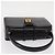 Céline Borsa a mano CELINE in pelle nera e oro Auth ki6217 Nero D'oro - vista 6