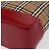 Borsa Tote Nova Check in Tela e Pelle BURBERRY Beige Rosso Oro Auth gh1367 D'oro - vista 14