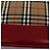 Borsa Tote Nova Check in Tela e Pelle BURBERRY Beige Rosso Oro Auth gh1367 D'oro - vista 17