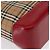Borsa Tote Nova Check in Tela e Pelle BURBERRY Beige Rosso Oro Auth gh1367 D'oro - vista 9