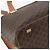 Céline Borsa a mano in tela Macadam CELINE in pelle PVC 2 in 1 marrone oro Auth ep12312 D'oro - vista 19