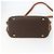 Céline Borsa a mano in tela Macadam CELINE in pelle PVC 2 in 1 marrone oro Auth ep12312 D'oro - vista 5